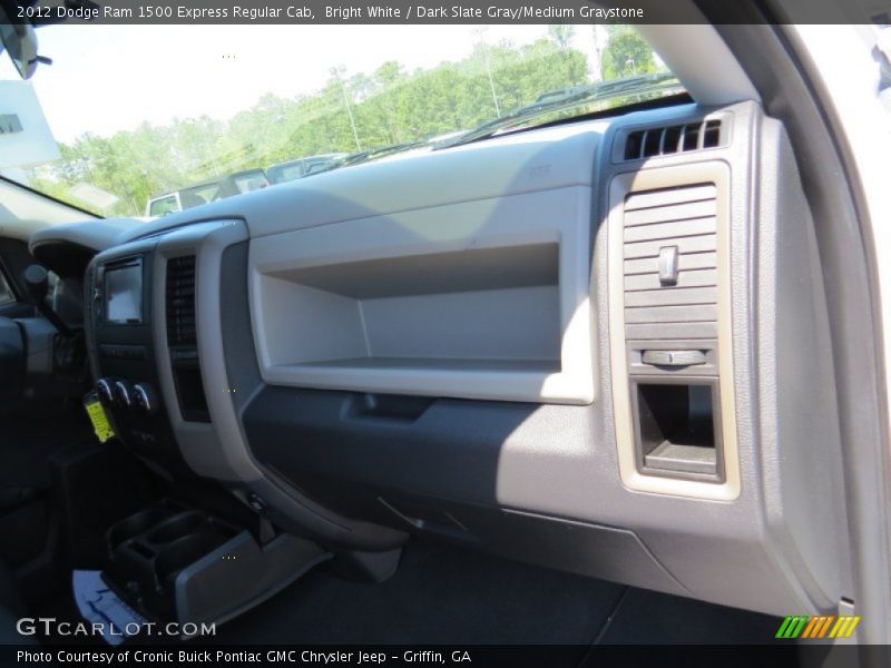 Bright White / Dark Slate Gray/Medium Graystone 2012 Dodge Ram 1500 Express Regular Cab