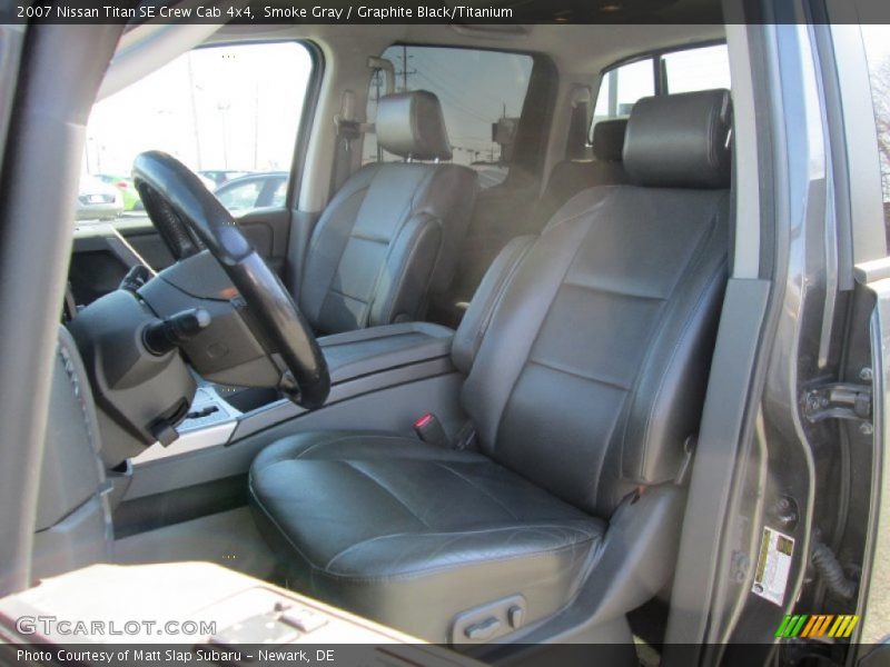 Smoke Gray / Graphite Black/Titanium 2007 Nissan Titan SE Crew Cab 4x4