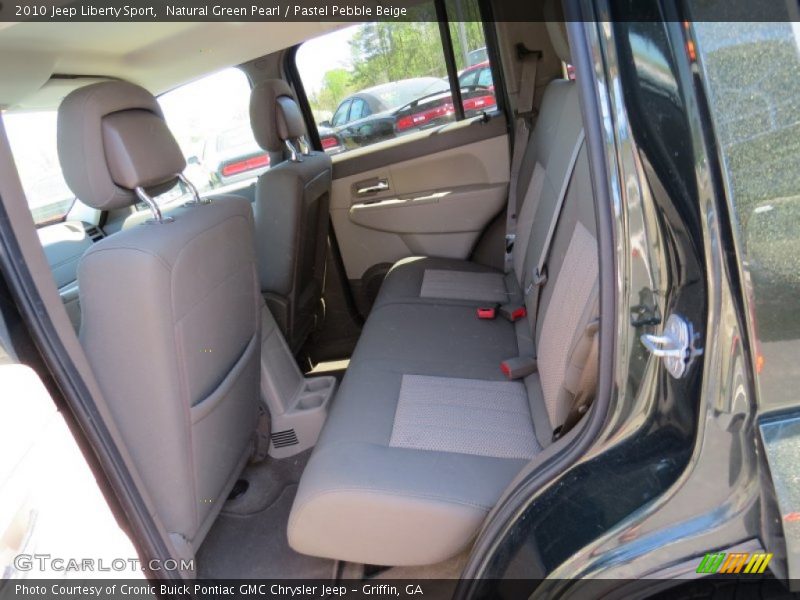 Natural Green Pearl / Pastel Pebble Beige 2010 Jeep Liberty Sport