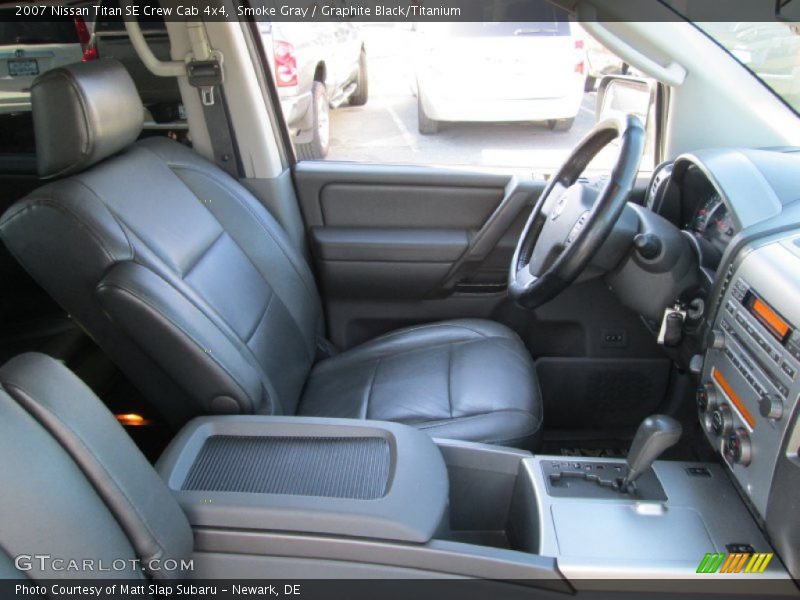 Smoke Gray / Graphite Black/Titanium 2007 Nissan Titan SE Crew Cab 4x4