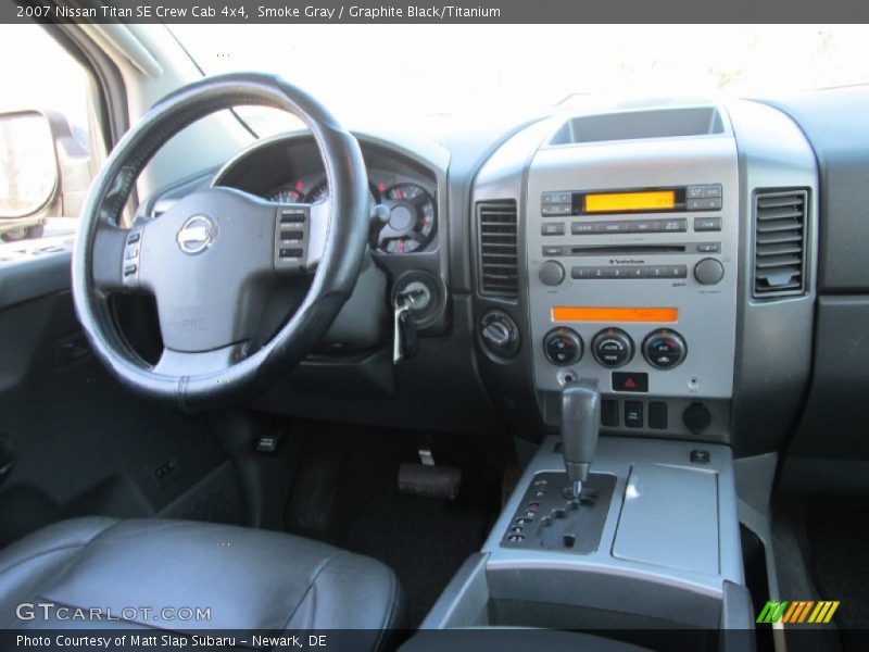 Smoke Gray / Graphite Black/Titanium 2007 Nissan Titan SE Crew Cab 4x4