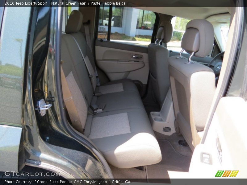 Natural Green Pearl / Pastel Pebble Beige 2010 Jeep Liberty Sport