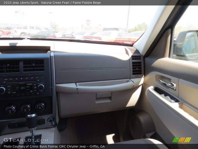 Natural Green Pearl / Pastel Pebble Beige 2010 Jeep Liberty Sport