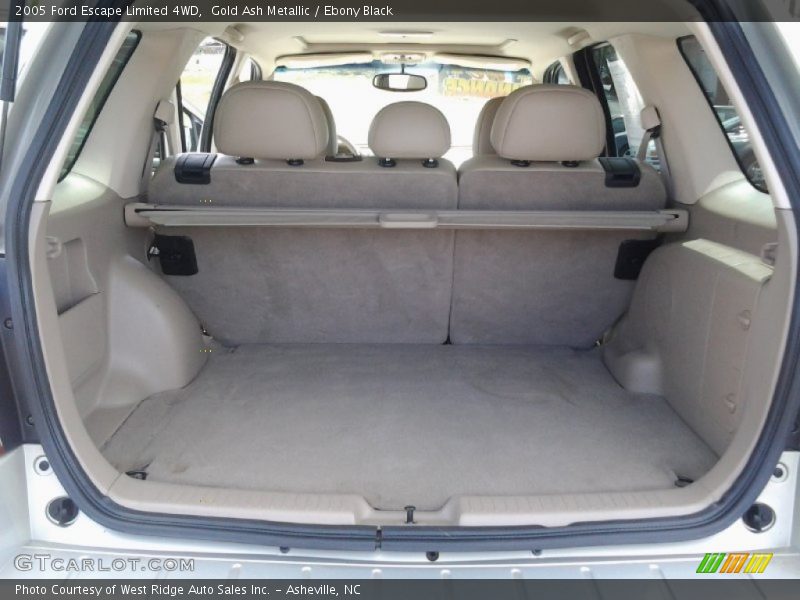 Gold Ash Metallic / Ebony Black 2005 Ford Escape Limited 4WD