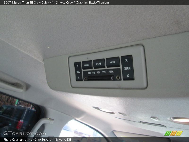 Smoke Gray / Graphite Black/Titanium 2007 Nissan Titan SE Crew Cab 4x4