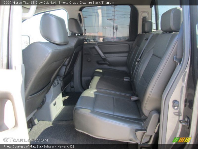 Smoke Gray / Graphite Black/Titanium 2007 Nissan Titan SE Crew Cab 4x4