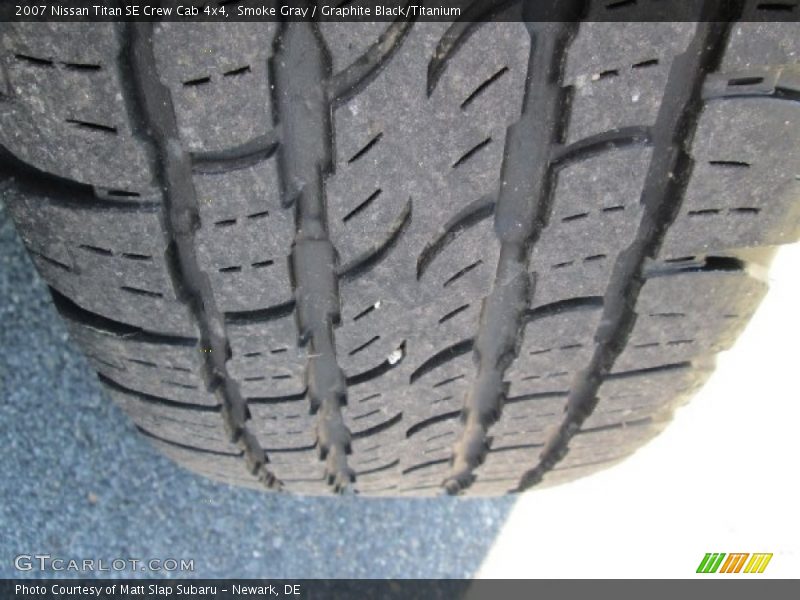 Smoke Gray / Graphite Black/Titanium 2007 Nissan Titan SE Crew Cab 4x4
