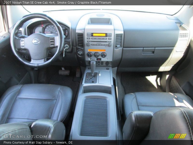 Smoke Gray / Graphite Black/Titanium 2007 Nissan Titan SE Crew Cab 4x4