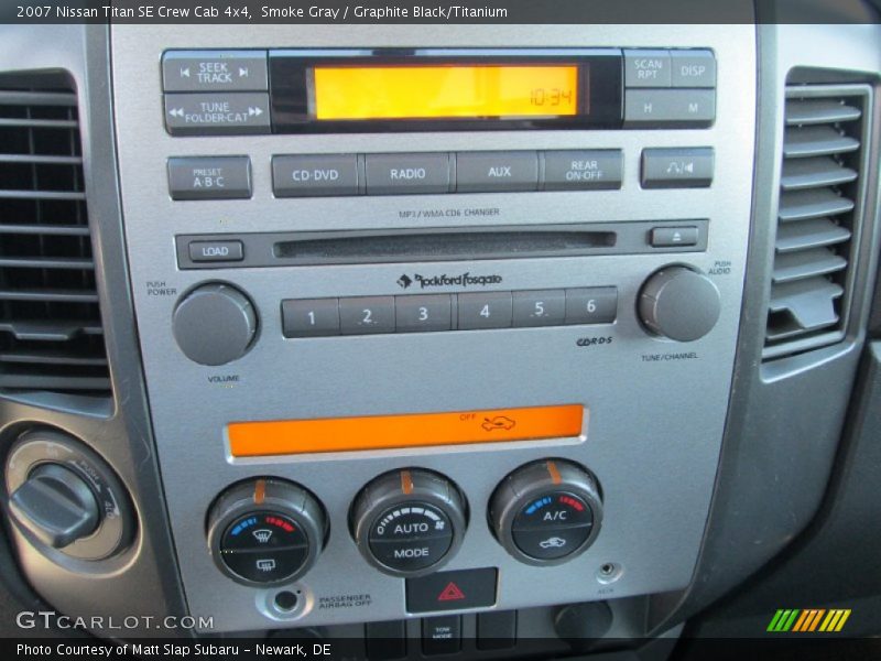 Smoke Gray / Graphite Black/Titanium 2007 Nissan Titan SE Crew Cab 4x4