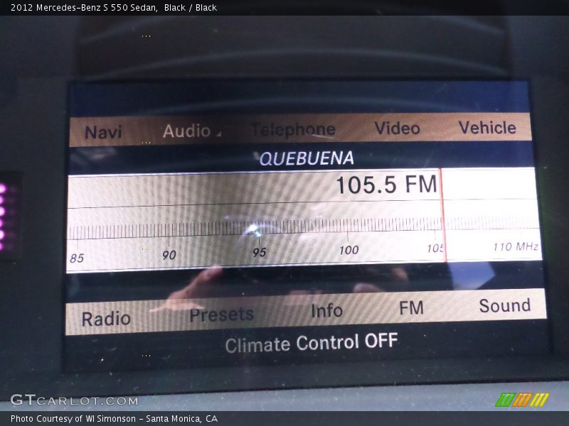 Black / Black 2012 Mercedes-Benz S 550 Sedan