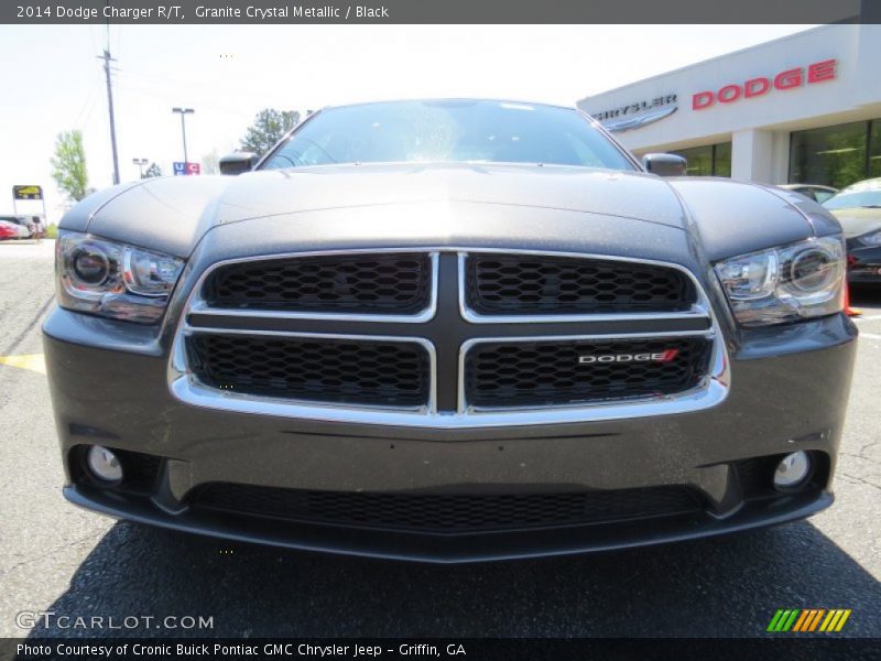 Granite Crystal Metallic / Black 2014 Dodge Charger R/T