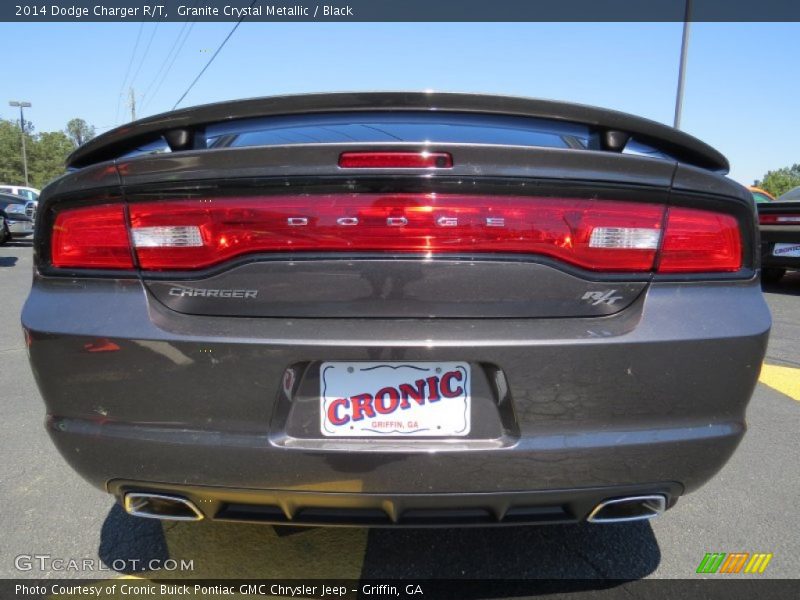 Granite Crystal Metallic / Black 2014 Dodge Charger R/T