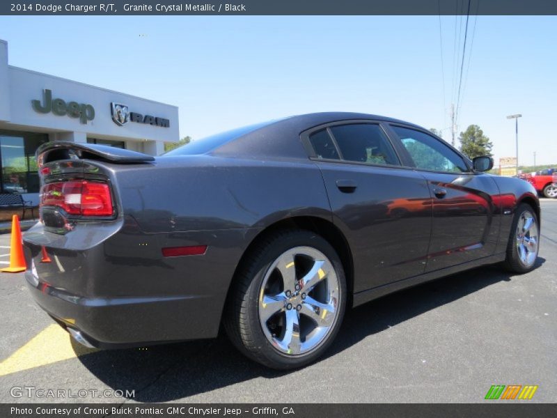 Granite Crystal Metallic / Black 2014 Dodge Charger R/T