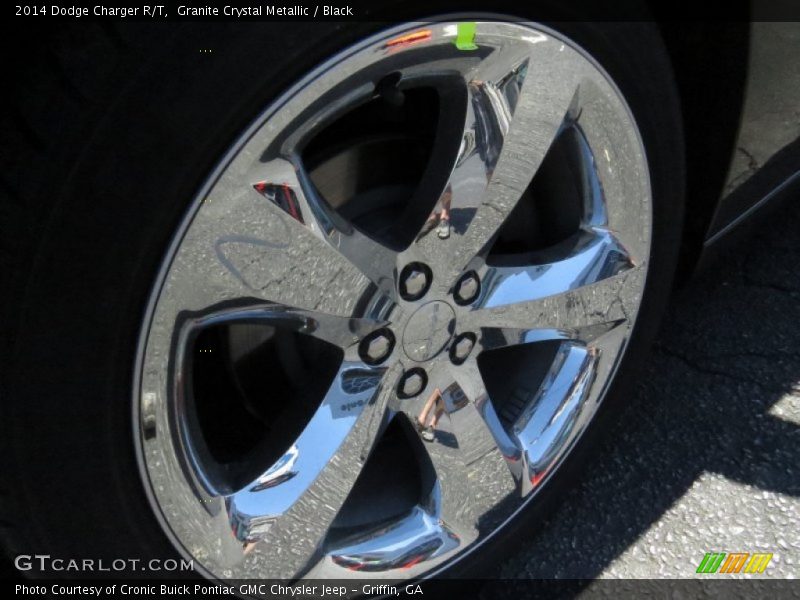 Granite Crystal Metallic / Black 2014 Dodge Charger R/T