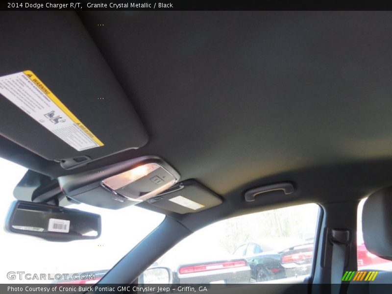 Granite Crystal Metallic / Black 2014 Dodge Charger R/T