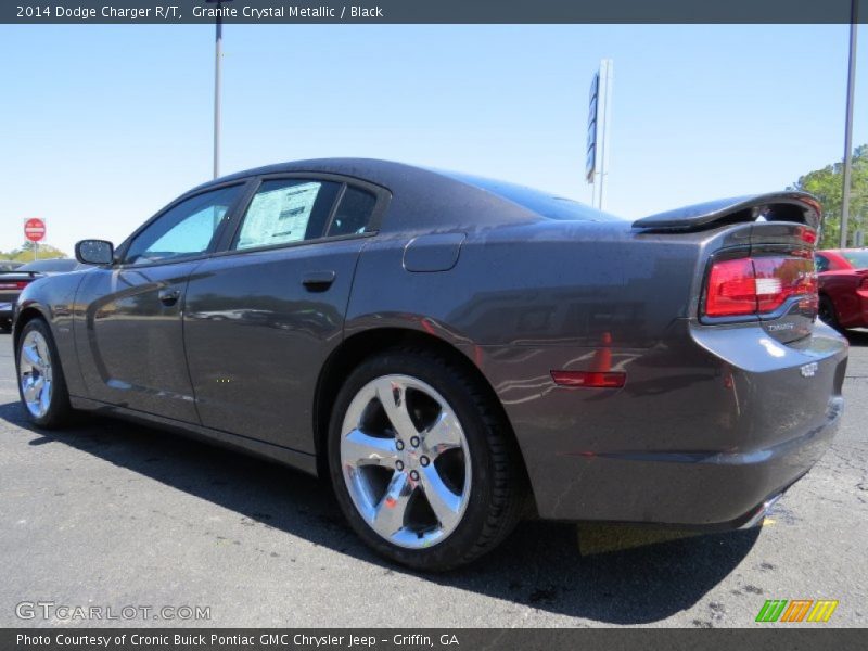 Granite Crystal Metallic / Black 2014 Dodge Charger R/T
