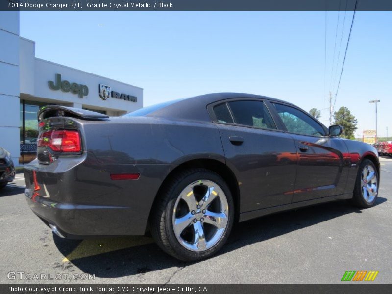 Granite Crystal Metallic / Black 2014 Dodge Charger R/T