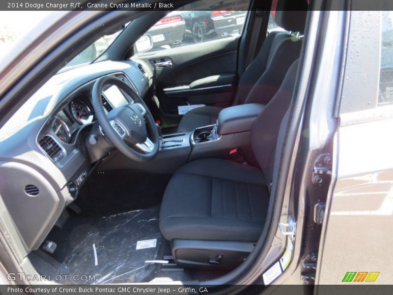 Granite Crystal Metallic / Black 2014 Dodge Charger R/T