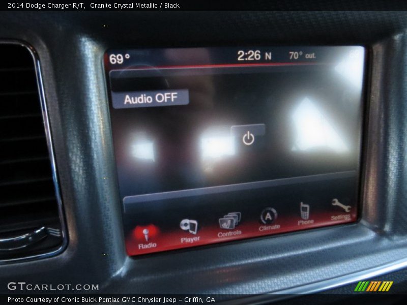 Granite Crystal Metallic / Black 2014 Dodge Charger R/T