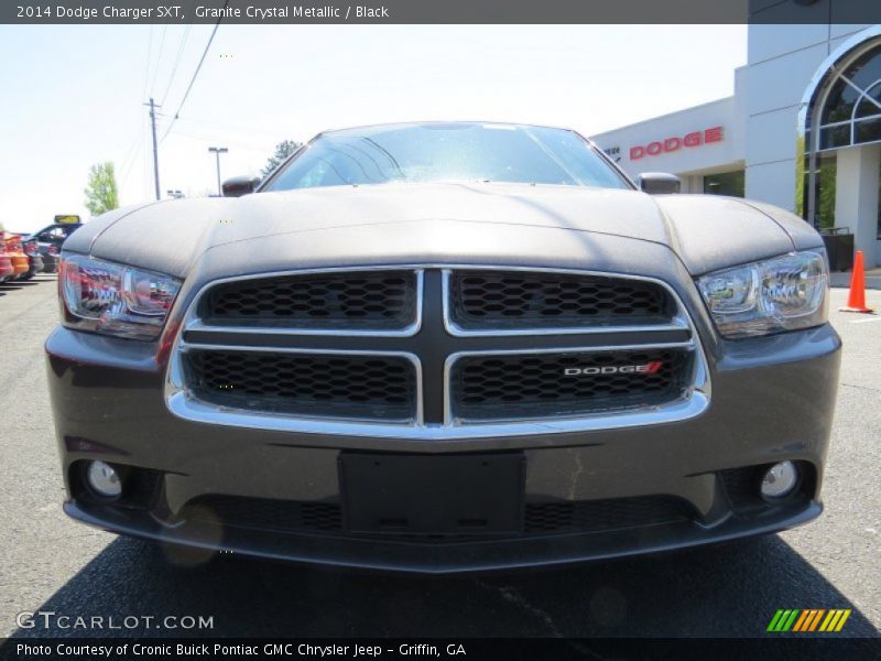 Granite Crystal Metallic / Black 2014 Dodge Charger SXT