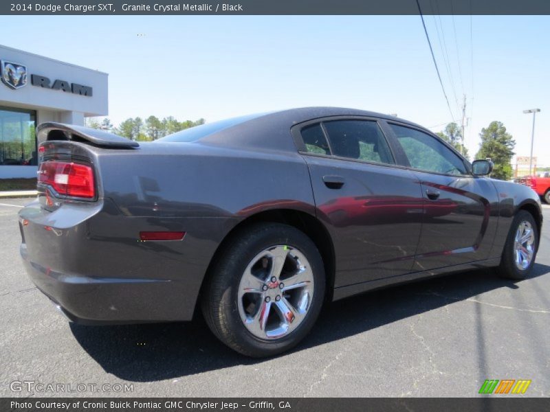 Granite Crystal Metallic / Black 2014 Dodge Charger SXT