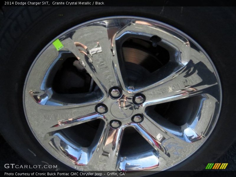 Granite Crystal Metallic / Black 2014 Dodge Charger SXT