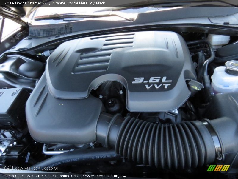 Granite Crystal Metallic / Black 2014 Dodge Charger SXT