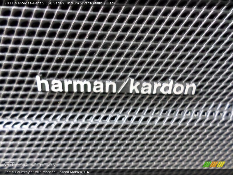 Iridium Silver Metallic / Black 2011 Mercedes-Benz S 550 Sedan