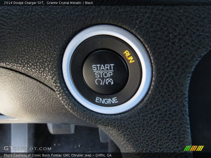 Granite Crystal Metallic / Black 2014 Dodge Charger SXT