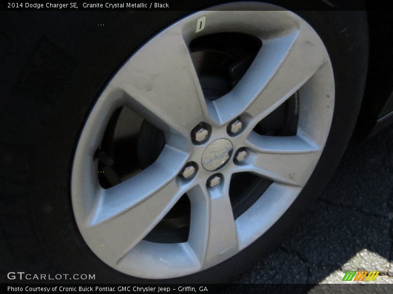 Granite Crystal Metallic / Black 2014 Dodge Charger SE