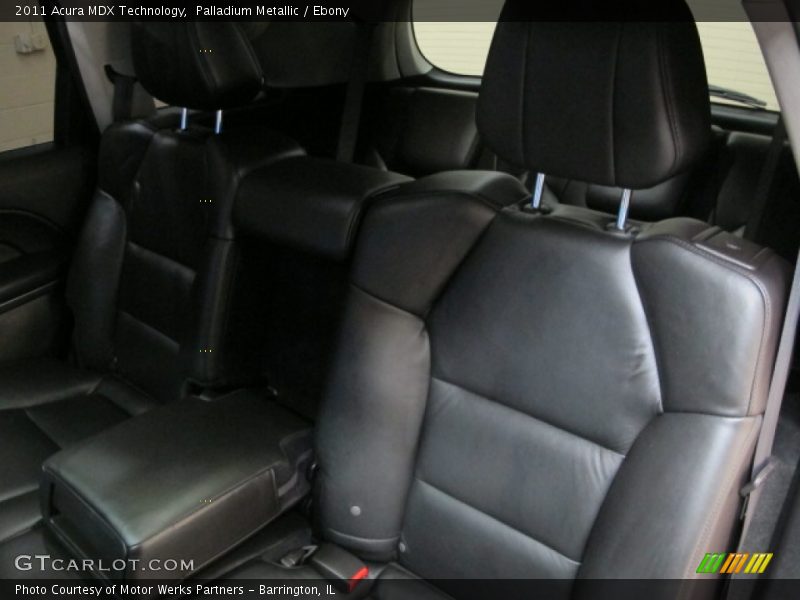 Palladium Metallic / Ebony 2011 Acura MDX Technology