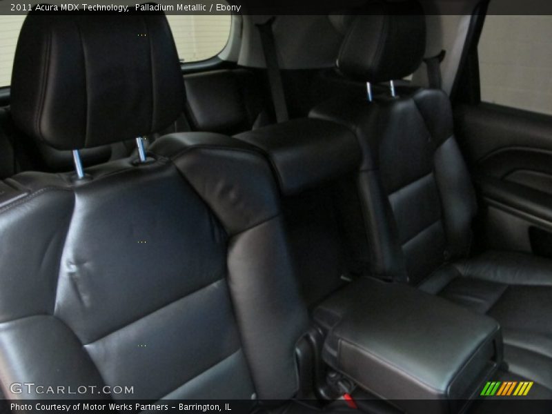 Palladium Metallic / Ebony 2011 Acura MDX Technology