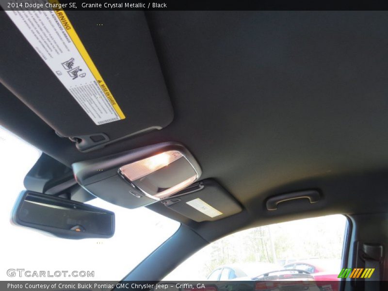 Granite Crystal Metallic / Black 2014 Dodge Charger SE