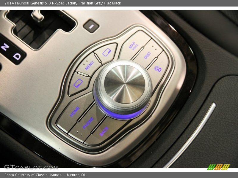 Controls of 2014 Genesis 5.0 R-Spec Sedan