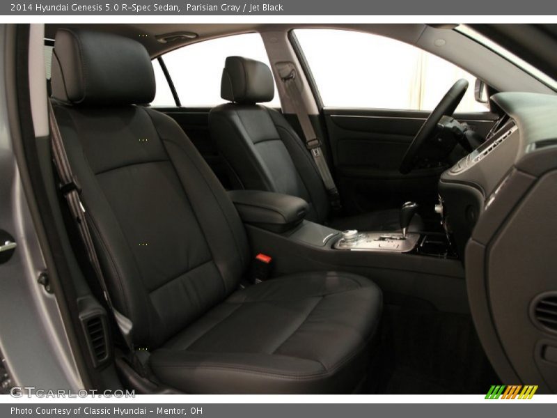 Front Seat of 2014 Genesis 5.0 R-Spec Sedan