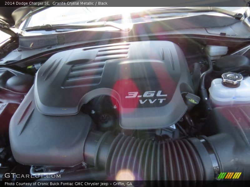 Granite Crystal Metallic / Black 2014 Dodge Charger SE