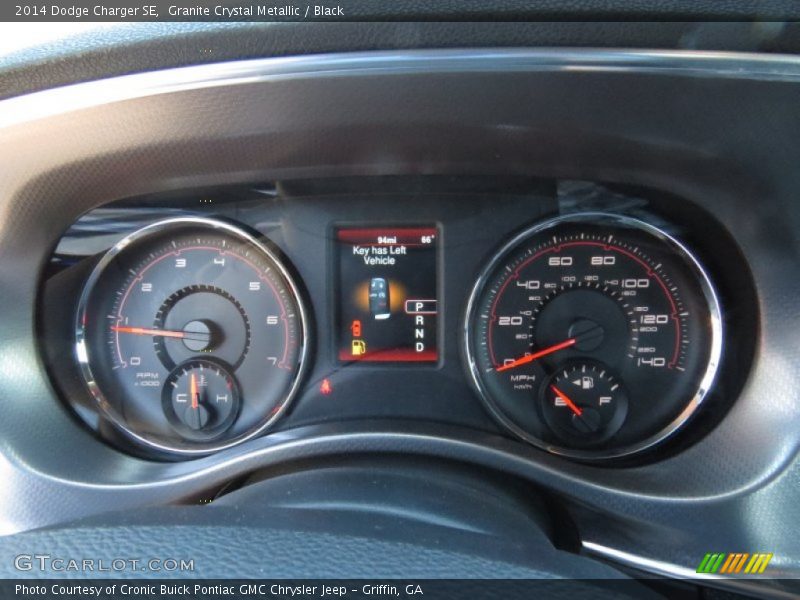 Granite Crystal Metallic / Black 2014 Dodge Charger SE