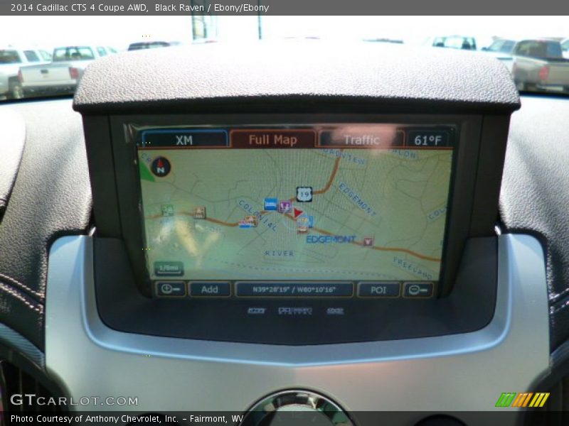 Black Raven / Ebony/Ebony 2014 Cadillac CTS 4 Coupe AWD