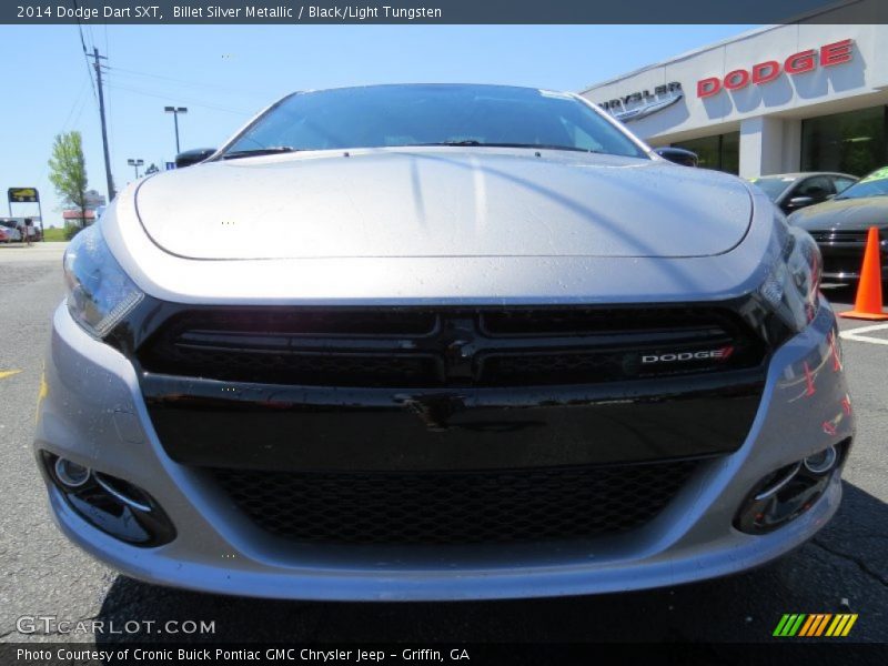 Billet Silver Metallic / Black/Light Tungsten 2014 Dodge Dart SXT