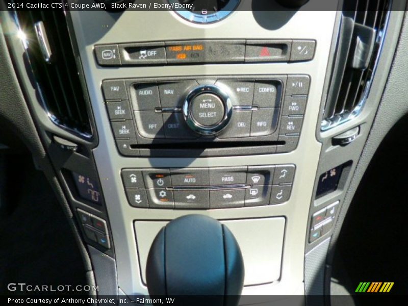 Black Raven / Ebony/Ebony 2014 Cadillac CTS 4 Coupe AWD