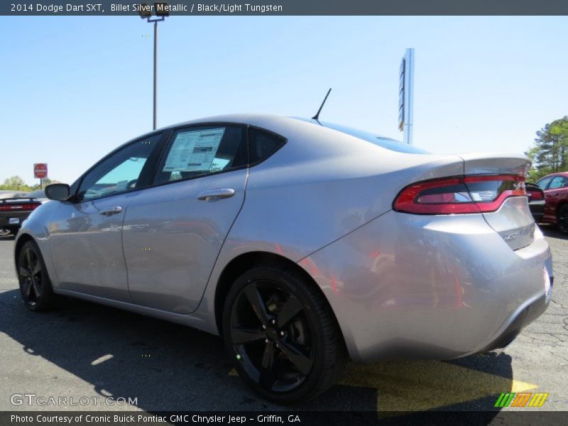 Billet Silver Metallic / Black/Light Tungsten 2014 Dodge Dart SXT