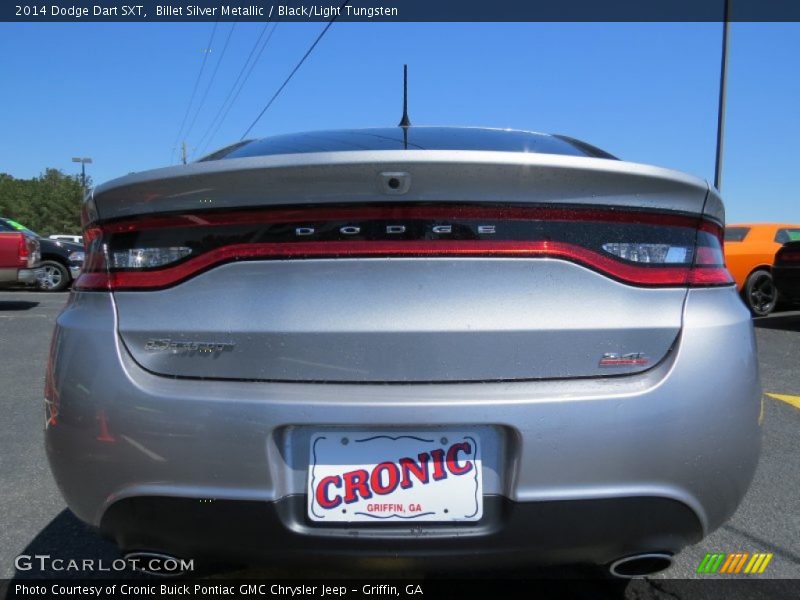 Billet Silver Metallic / Black/Light Tungsten 2014 Dodge Dart SXT