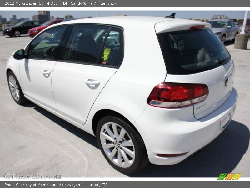 Candy White / Titan Black 2012 Volkswagen Golf 4 Door TDI