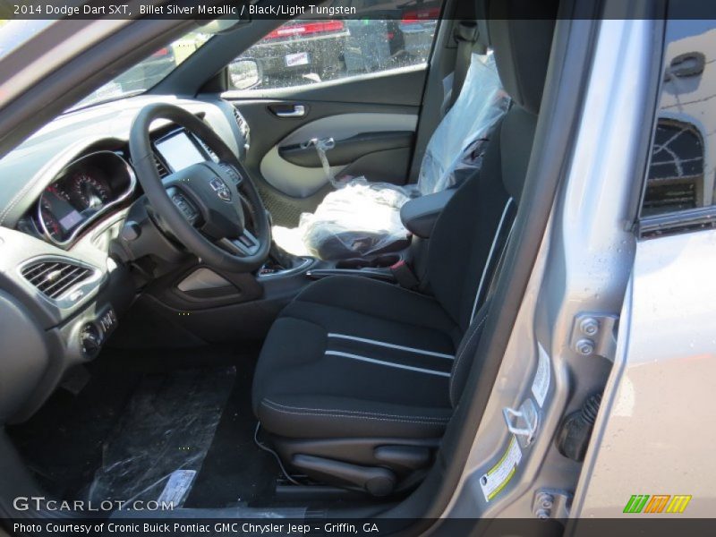 Billet Silver Metallic / Black/Light Tungsten 2014 Dodge Dart SXT
