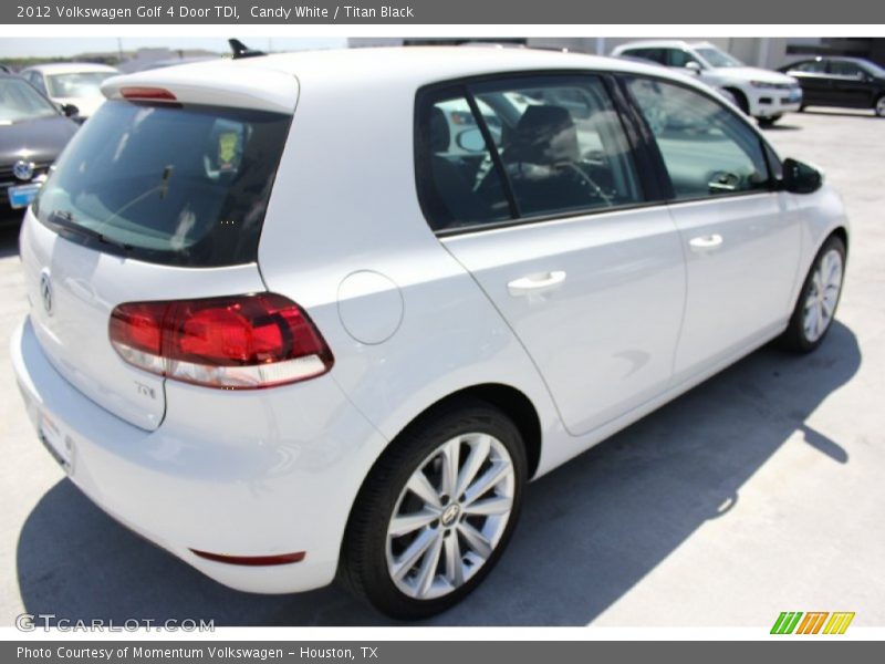 Candy White / Titan Black 2012 Volkswagen Golf 4 Door TDI