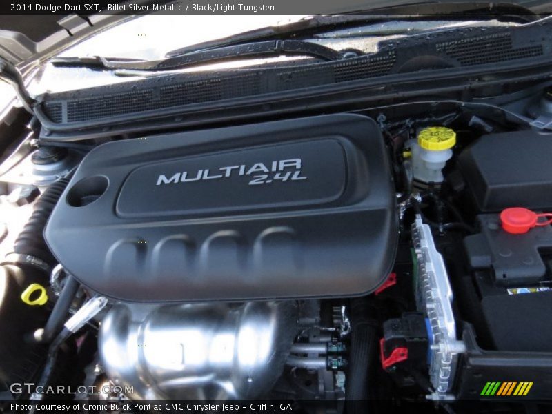 Billet Silver Metallic / Black/Light Tungsten 2014 Dodge Dart SXT