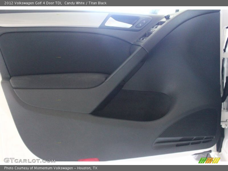 Candy White / Titan Black 2012 Volkswagen Golf 4 Door TDI