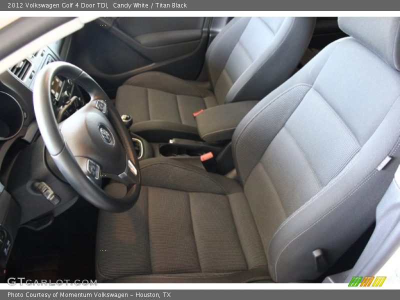 Candy White / Titan Black 2012 Volkswagen Golf 4 Door TDI
