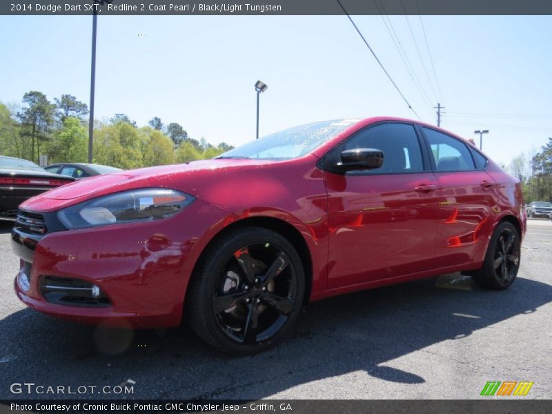 Redline 2 Coat Pearl / Black/Light Tungsten 2014 Dodge Dart SXT