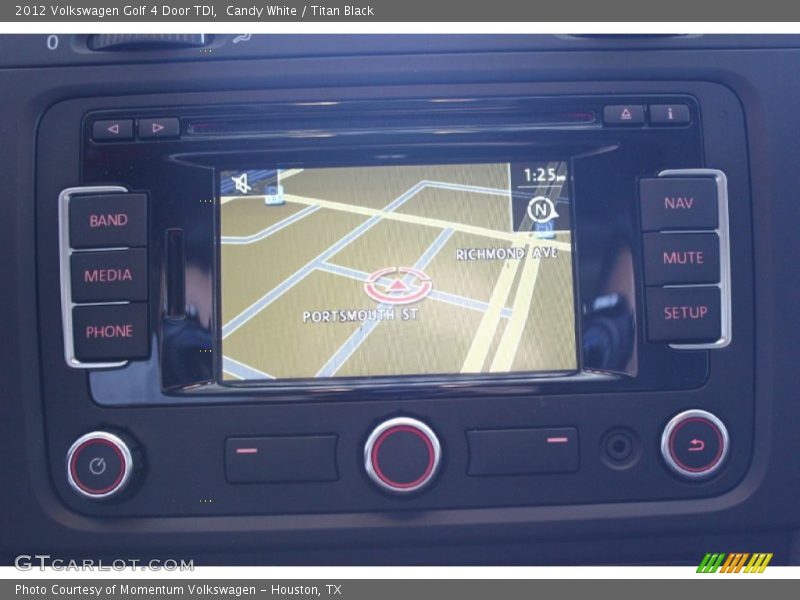Candy White / Titan Black 2012 Volkswagen Golf 4 Door TDI